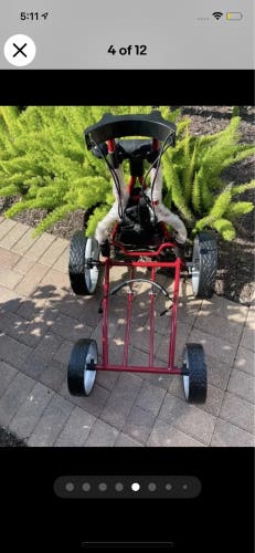golf push and pull cart new