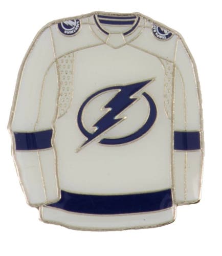 Tampa Bay Lightning Jersey Pin set of 2