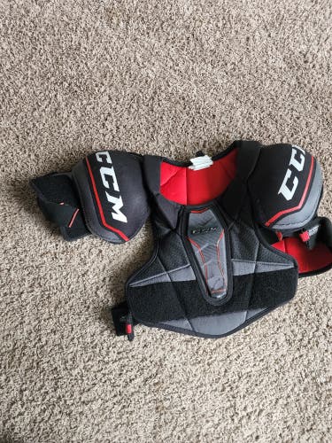 Used Junior Large CCM Jetspeed Xtra Shoulder Pads