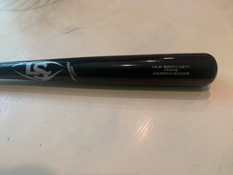 Louisville Slugger MLB Prime Ash D195 Wood Baseball Bat Black - D195-ASH-33  Wood Baseball Bats