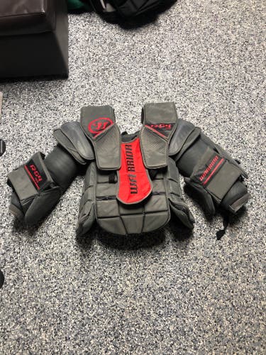 Used Large Warrior Ritual G4 Goalie Chest Protector