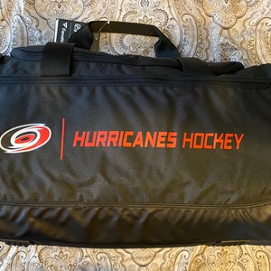 **ONLY 2 BAGS LEFT***Carolina Hurricanes NHL team issued coaches duffle bag