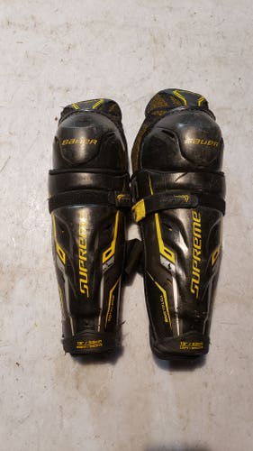 Used Bauer Supreme TotalOne MX3 Shin Pads Guards 13