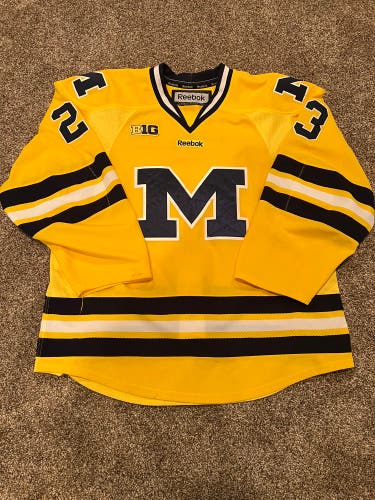 Michigan Hockey Game Worn Jersey