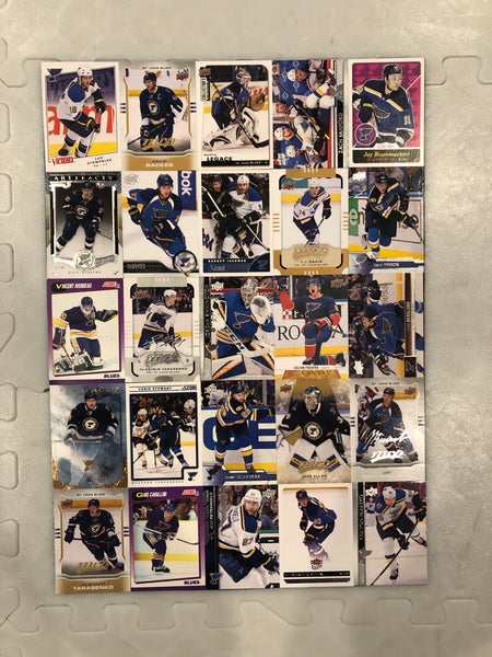 St Louis Blues Hockey Card Poster