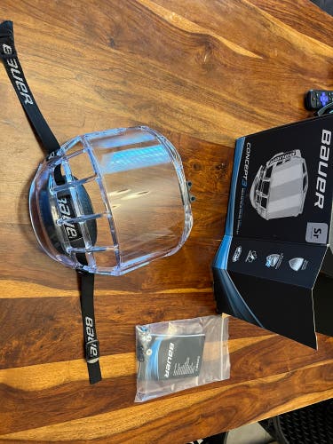 Bauer Concept III Full Face Shield - Senior
