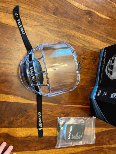 Bauer Shield Concept III Full Face Shield - Junior