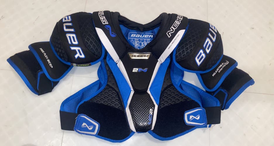 New Senior Small Bauer Nexus 2N Shoulder Pads