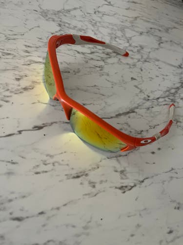 Orange Adult Medium/Large Oakley Sunglasses