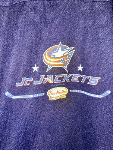 AK Jr. Blue Jackets Jersey Tim Hortons Timbits Adult Size Small