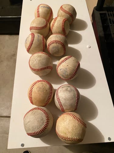 Baseballs 12 Pack (1 Dozen) Baseballs Used Good