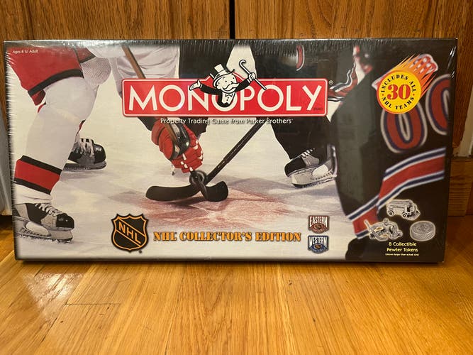 BRAND NEW: MONOPOLY NHL COLLECTORS EDITION (1999)