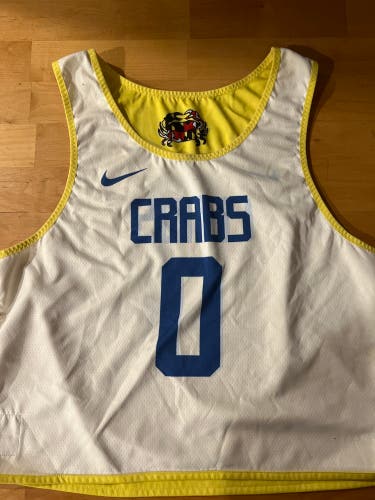 Crabs Lacrosse Reversible Jersey (White/Yellow)