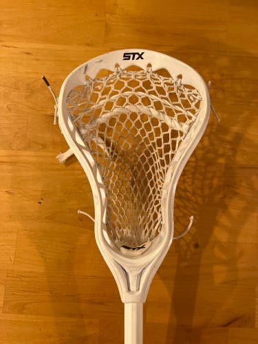 STX 2010 X10 Strung Lacrosse Head