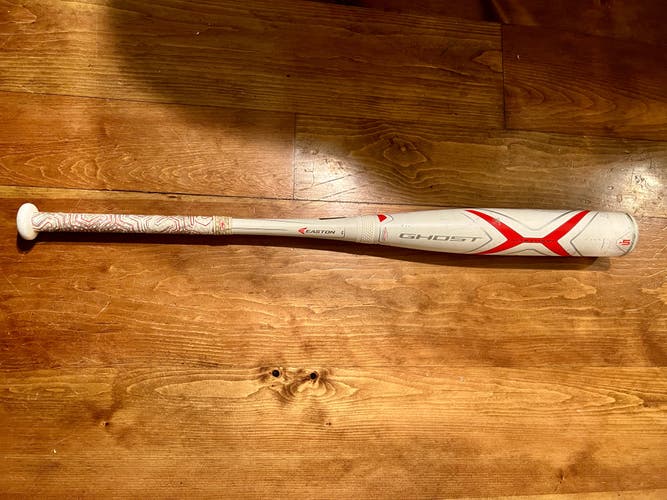 Used USSSA Certified 2019 Easton Composite Ghost X Bat (-5) 27 oz 32"