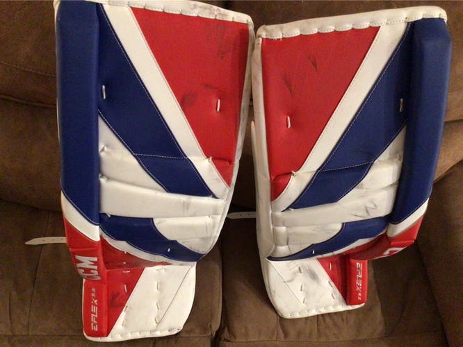 34" CCM  Eflex 5.9 Goalie Leg Pads