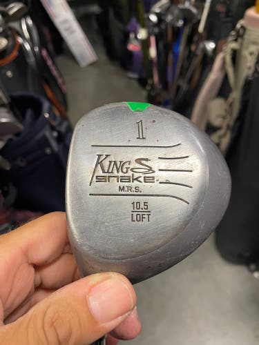 Golf Club King Snake 10.5 deg in left Handed  Steel shaft  Good grip