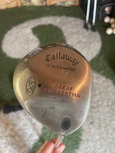 Men's Right Handed Regular Flex 7 Wood Big Bertha Fairway Wood