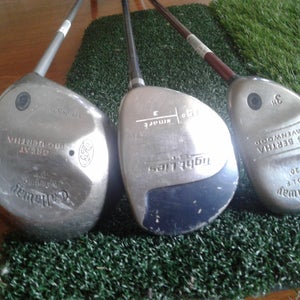 Used Callaway Big Bertha Warbird 9* Driver; Tight Lies ST 3W and BB Heavenwood 3H