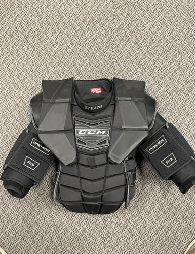 Used Large CCM Premier R1.9 Goalie Chest Protector