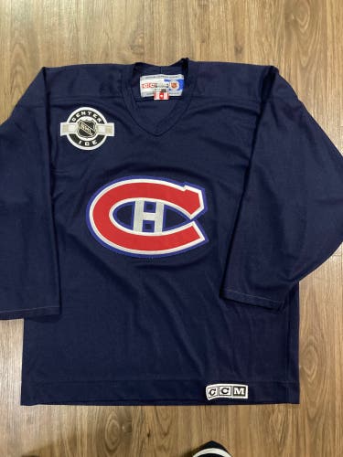 Vintage CCM Montreal Canadians Practice Jersey