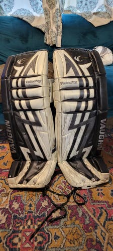 Used 36" Vaughn Velocity 7400 Goalie Leg Pads