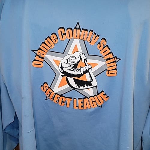 Orange County Spring Select League - Light Blue Adult Men's Used Goalie Cut K1 Jersey