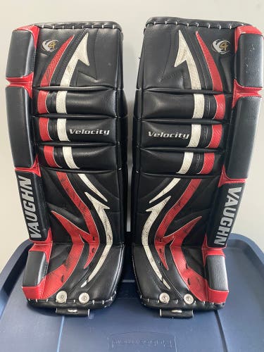 28" Vaughn  Velocity V4 Goalie Leg Pads