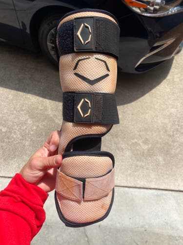 Used Evoshield Leg Guard/Elbow Guard/Sliding Mitt, Glove included