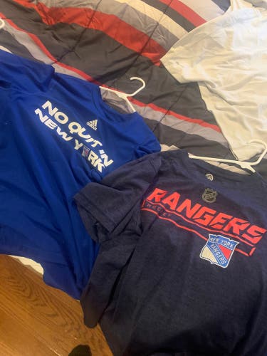 2 NYR shirts