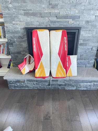Bauer Pro Stock Ultrasonic Goalie Full Set