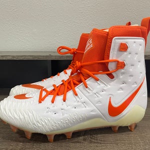 Nike Force Savage Elite TD PROMO Football Cleats White/Orange Men’s Size 16 NWB