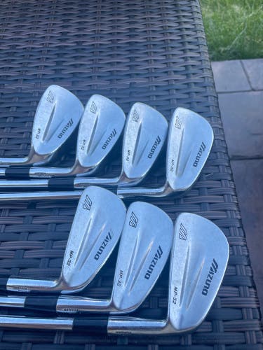 Mizuno MP 32 Men's Right Handed Stiff Flex Steel Shaft MP-32 Iron Set