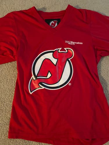 NJ Devils JR S/M Practice Hockey Jersey