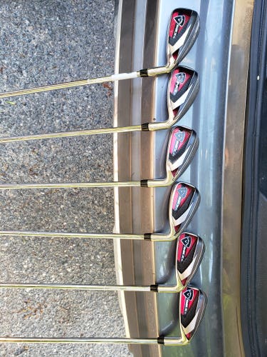 Used Men's Callaway Razr X HL Clubs 4-pw plus Callaway driver and LW by