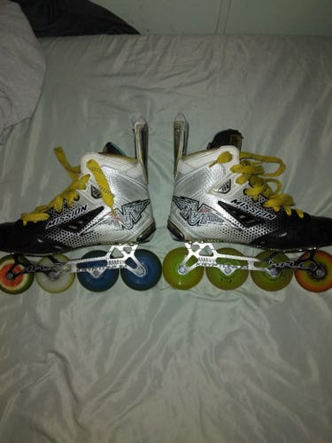 Used Mission Inhaler FZ-0 Inline Skates Regular Width Size 9.5
