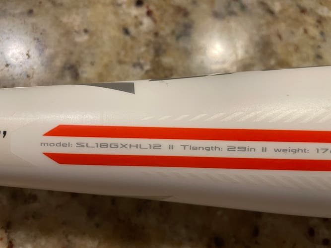 2018 Composite (-12) 17 oz 29" Ghost X Bat