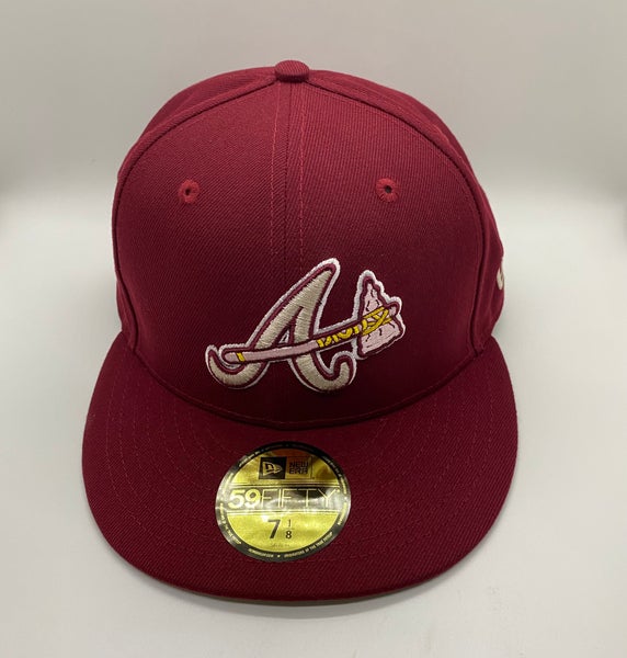 Lids Atlanta Braves New Era White on 59FIFTY Fitted Hat