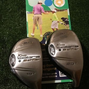King Cobra Baffler Hybrids Set (2/R & 3/R) Regular Graphite Shafts