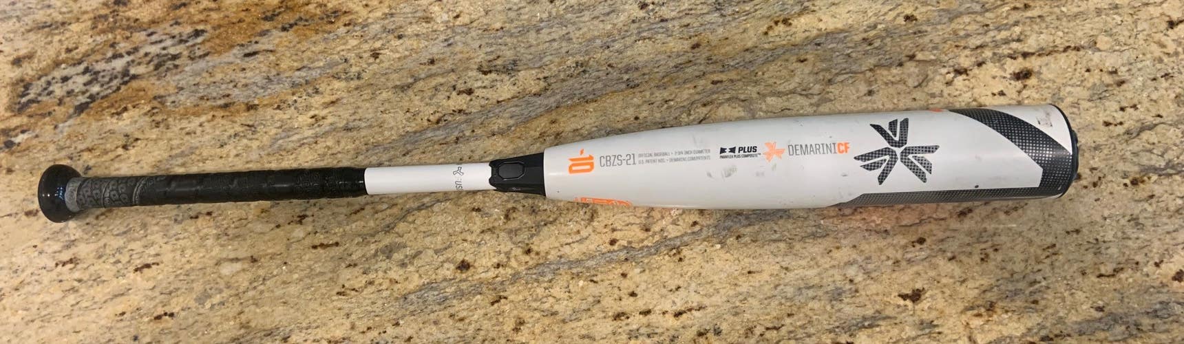 Used USSSA Certified 2021 DeMarini Composite CF Zen Bat (-10) 30/20