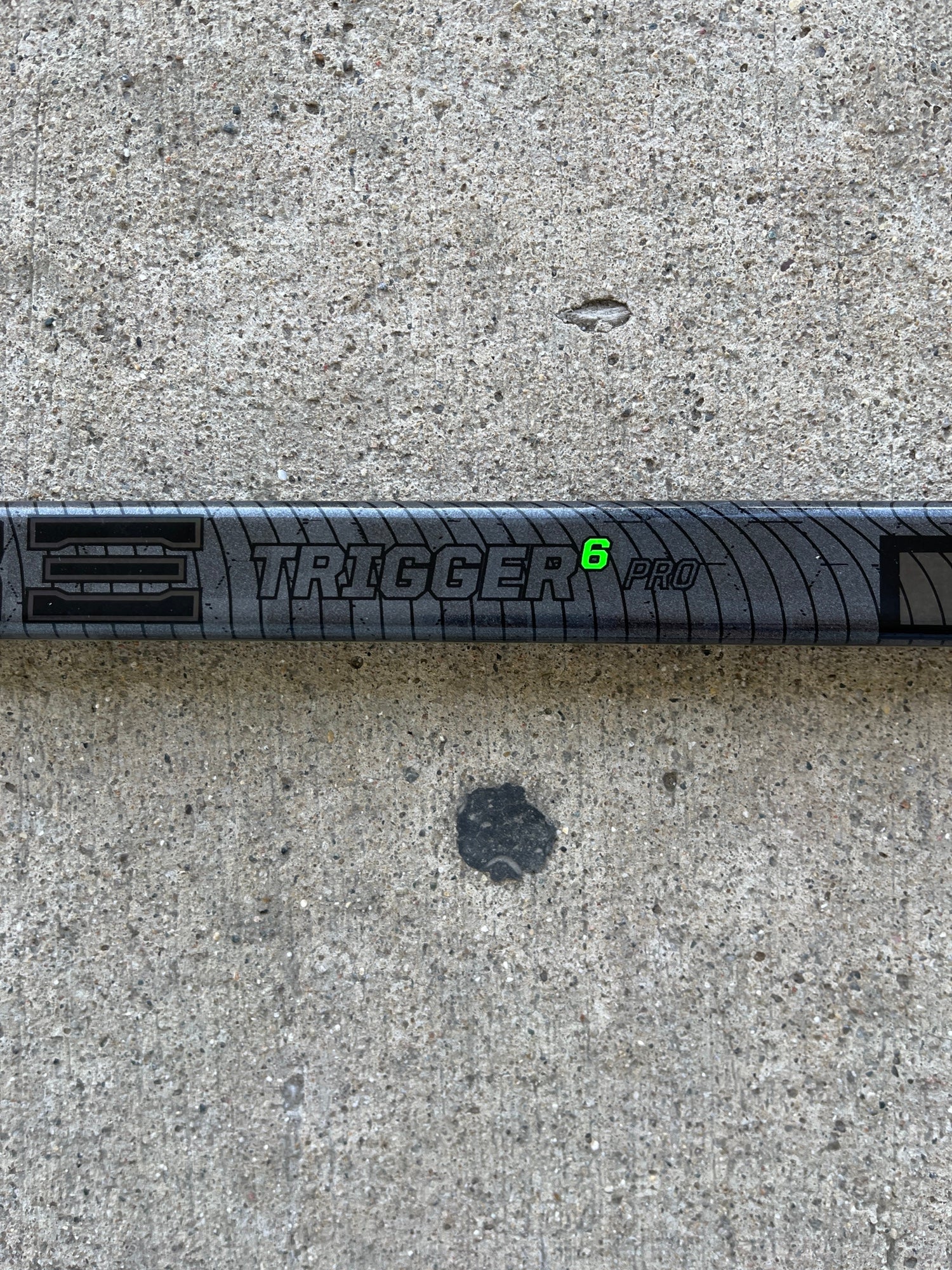 Game Used CCM RibCor Trigger 6 PRO Pro Stock Stick Duhart LH 85 ...