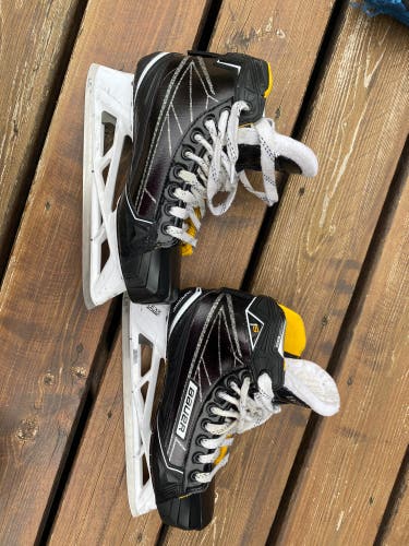 Used Bauer Regular Width Size 5.5 Supreme 1S Hockey Goalie Skates