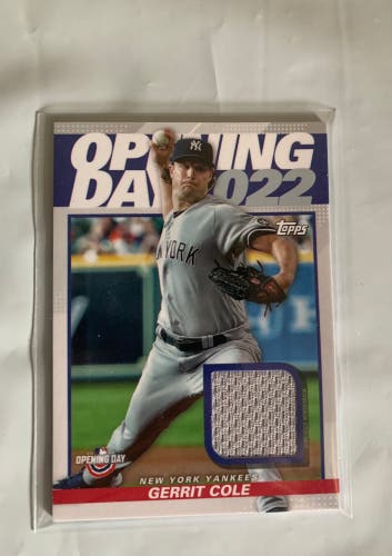 New York Yankees Lot ft Gerrit Cole Jersey Relic