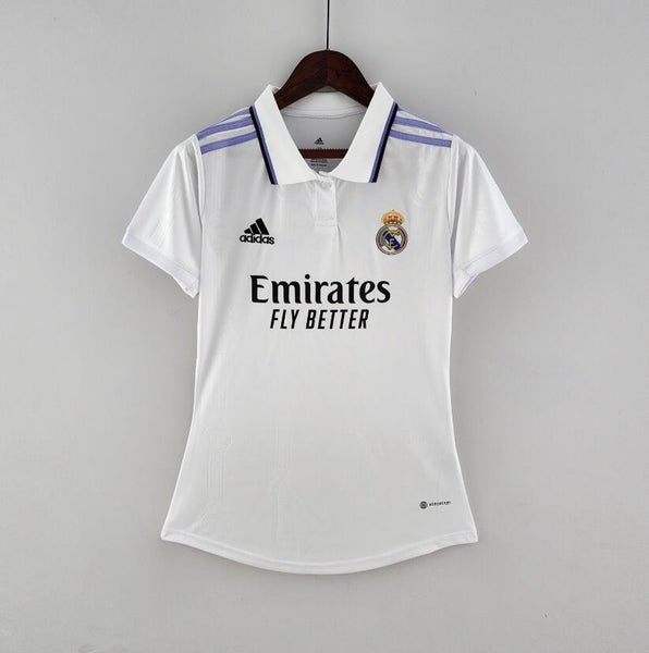 adidas Football Real Madrid 2022/23 Women's Home shirt in white