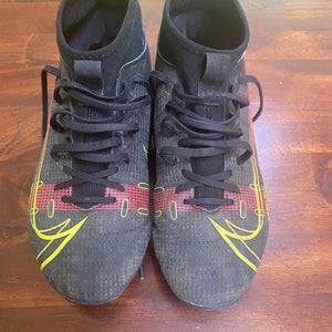 Black Used  Nike Mercurial Superfly Cleats