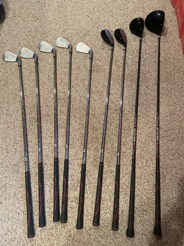 Men's Left Hand Regular Flex 9 Pieces Clubs (Full Set)