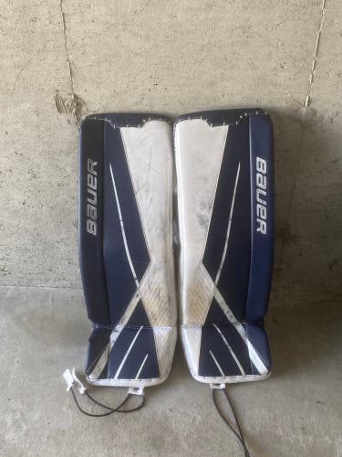 Used 32" Bauer  Supreme 3S Goalie Leg Pads