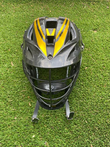 Towson lacrosse Black cascade s helmet