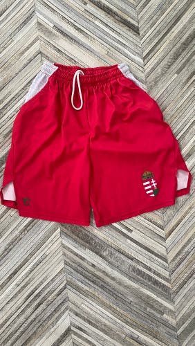 Team Issued 2018 World Games Hungary Lacrosse shorts