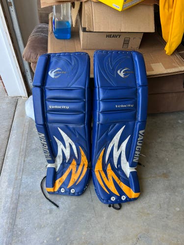 36" Vaughn  Velocity 7407 Goalie Leg Pads